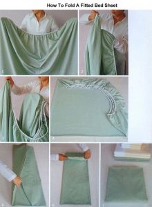 7 Images How To Fold A Fitted Sheet