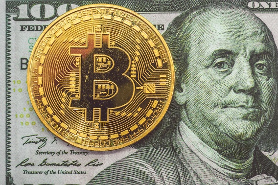 BitCoin And A US $100 Bill