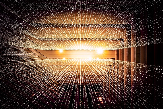 Gold Tech Matrix Image